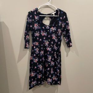 Lauren Conrad Floral Print Skater Dress
